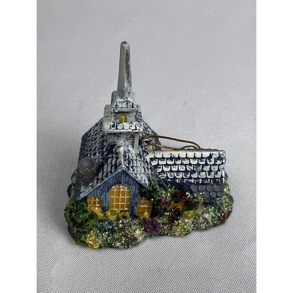 Kurt S. Adler Thomas Kinkade Forest Chapel Christmas Ornament Painter Of Light